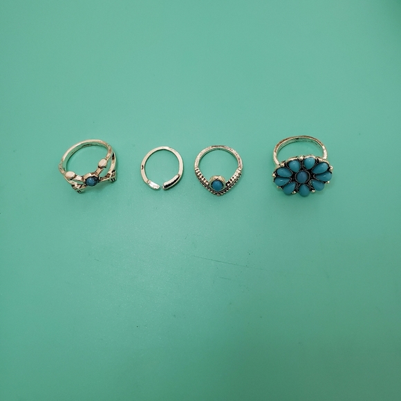 ❌️SOLD❌️Turquoise ring bundle! - Picture 7 of 7